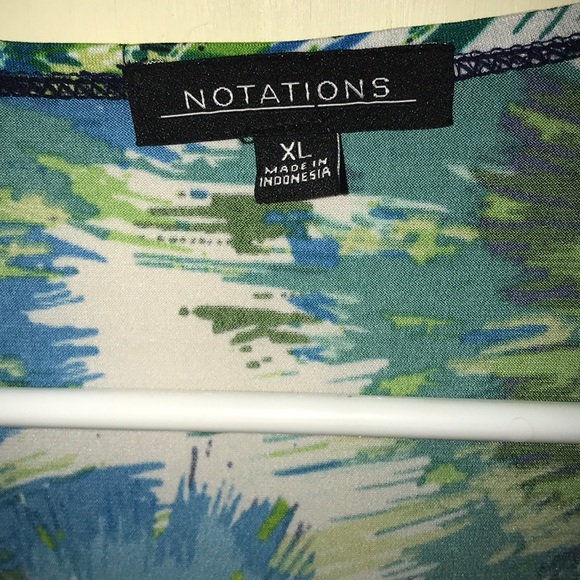 Notations XL dress Blouse - Picture 2 of 8